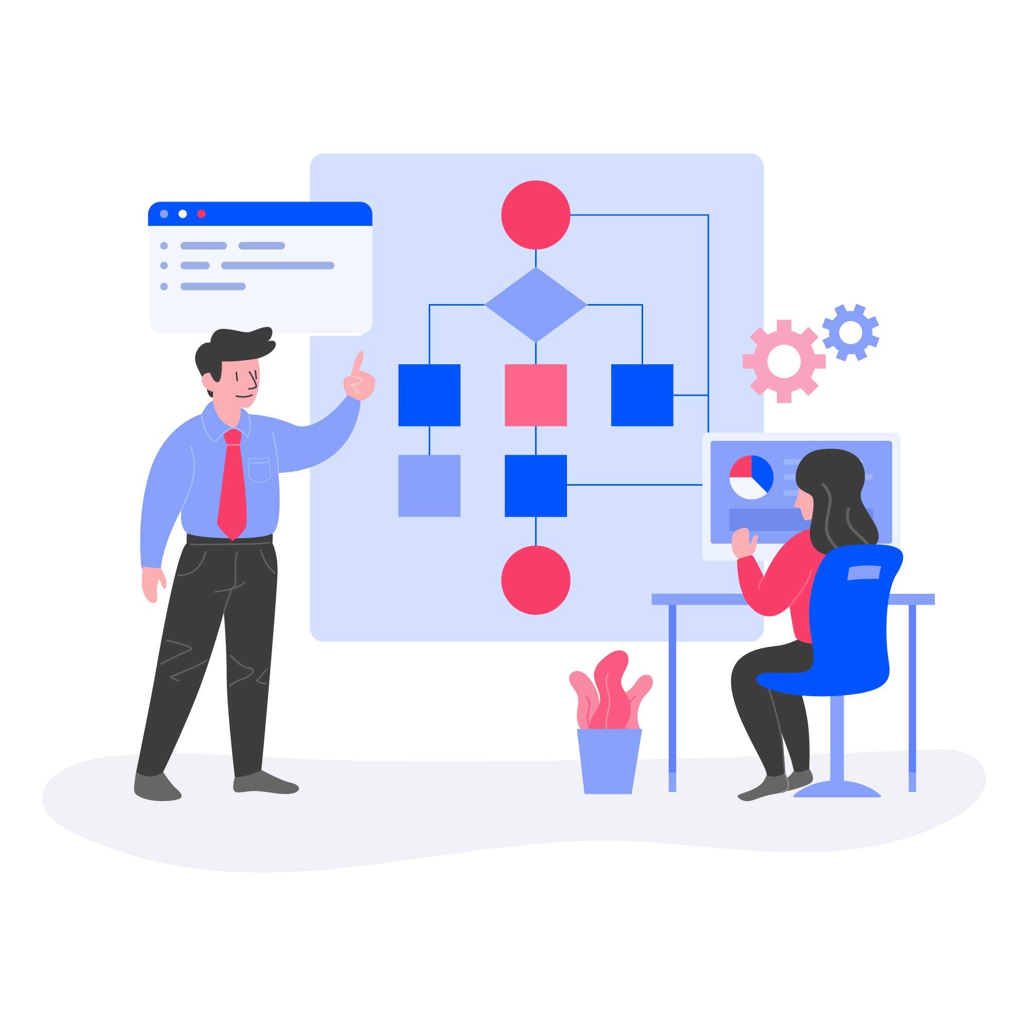 Computer algorithm concept Courtesy of PNGTree.com